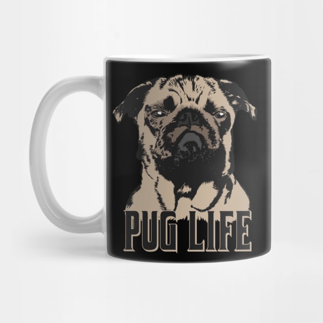 Pug dog - Pug life by Nartissima